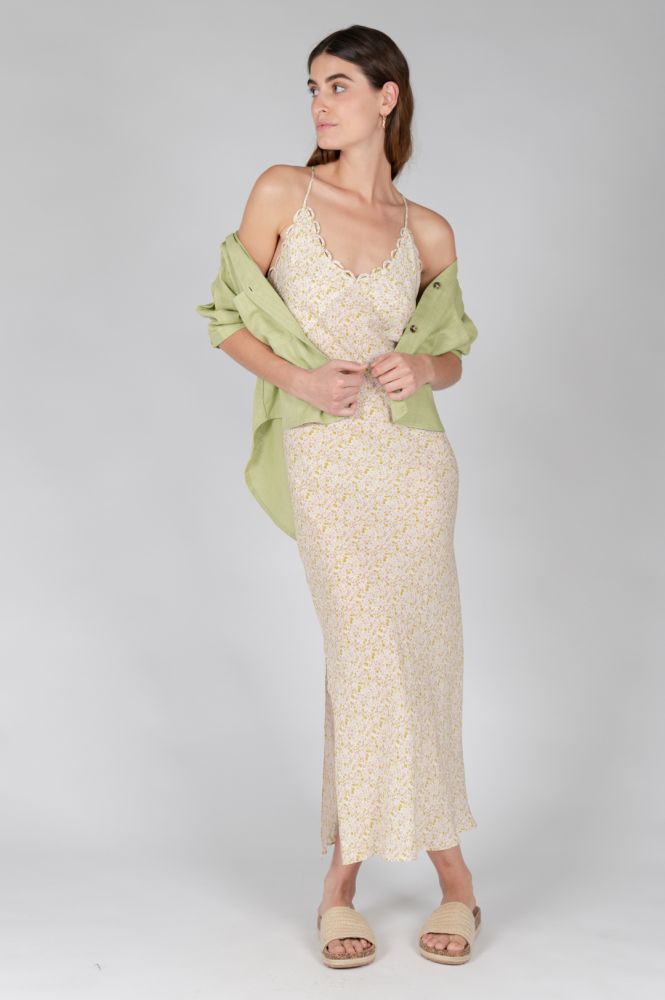 24 Colours Jurk met bloemetjes 20972