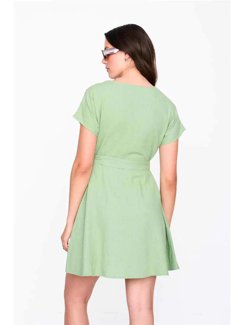 24Colours - Jurk - groen