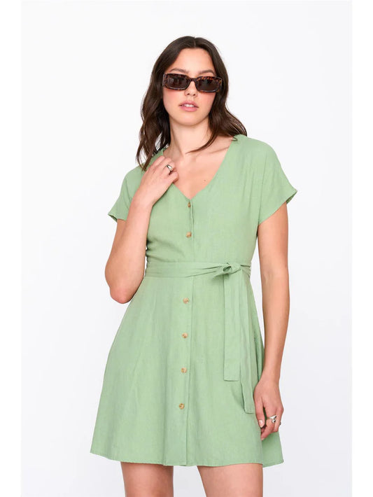 24Colours - Jurk - groen