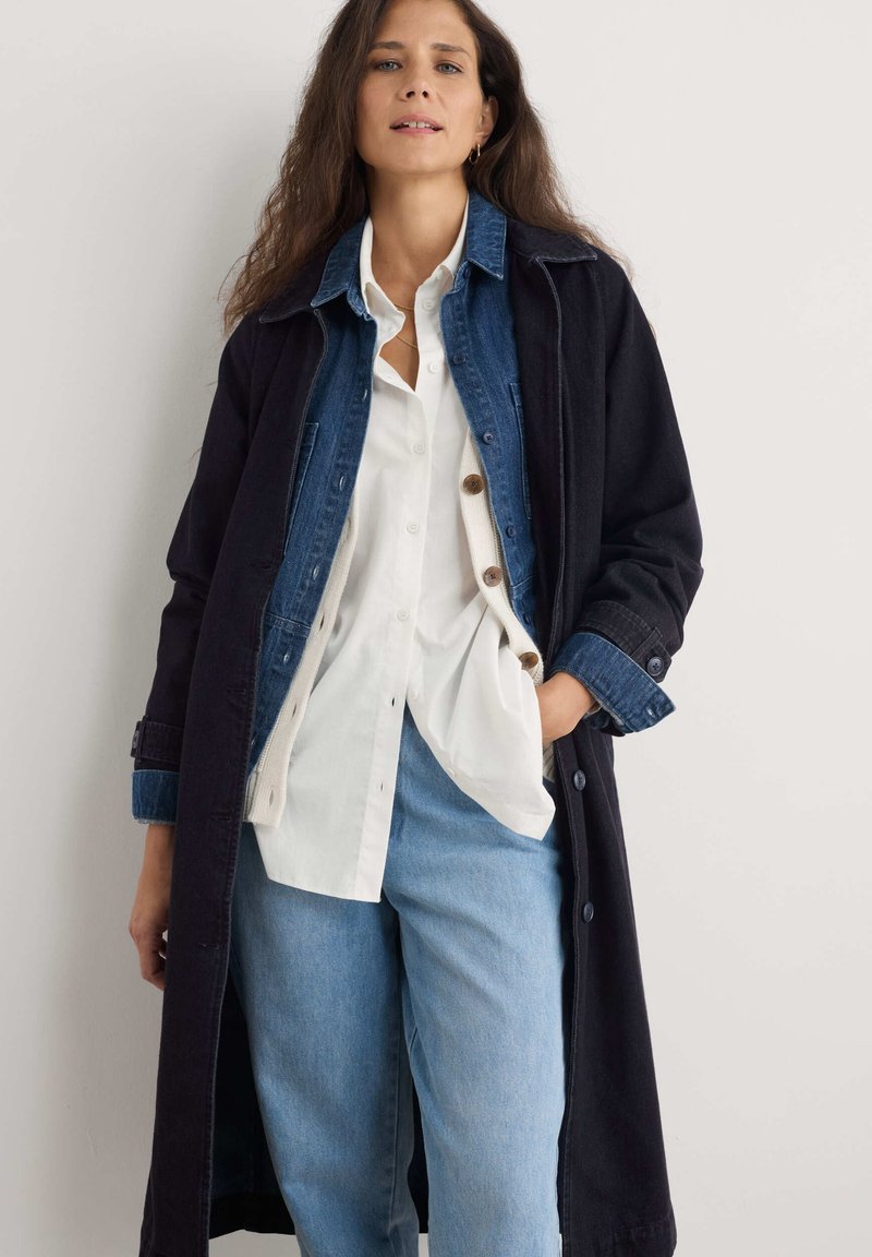 Seasalt - Boscastle Mac - Inkwell Overdye High Twist