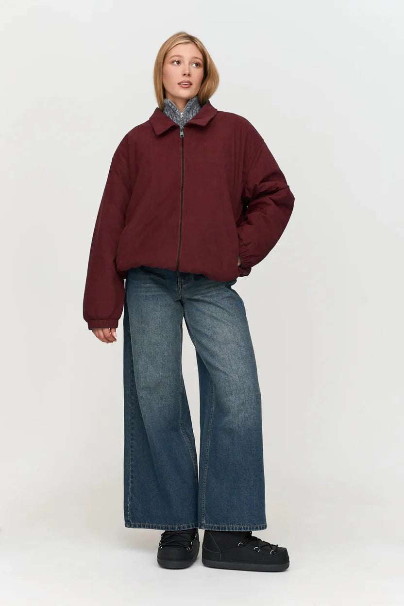 24 Colours - Corduroy jasje - Bordeaux