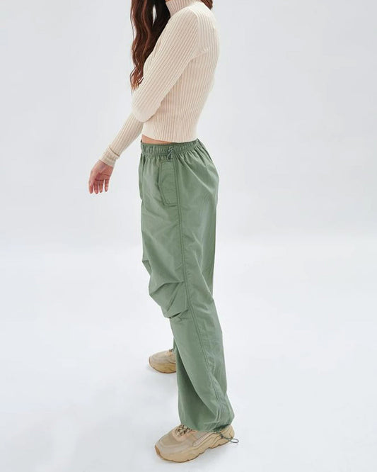 24 Colours - cargo pants green 60762