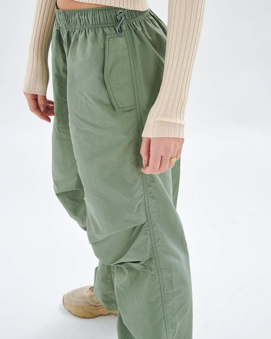 24 Colours - cargo pants green 60762