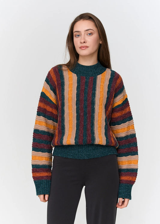 24 Colours - Gestreepte trui - Multi