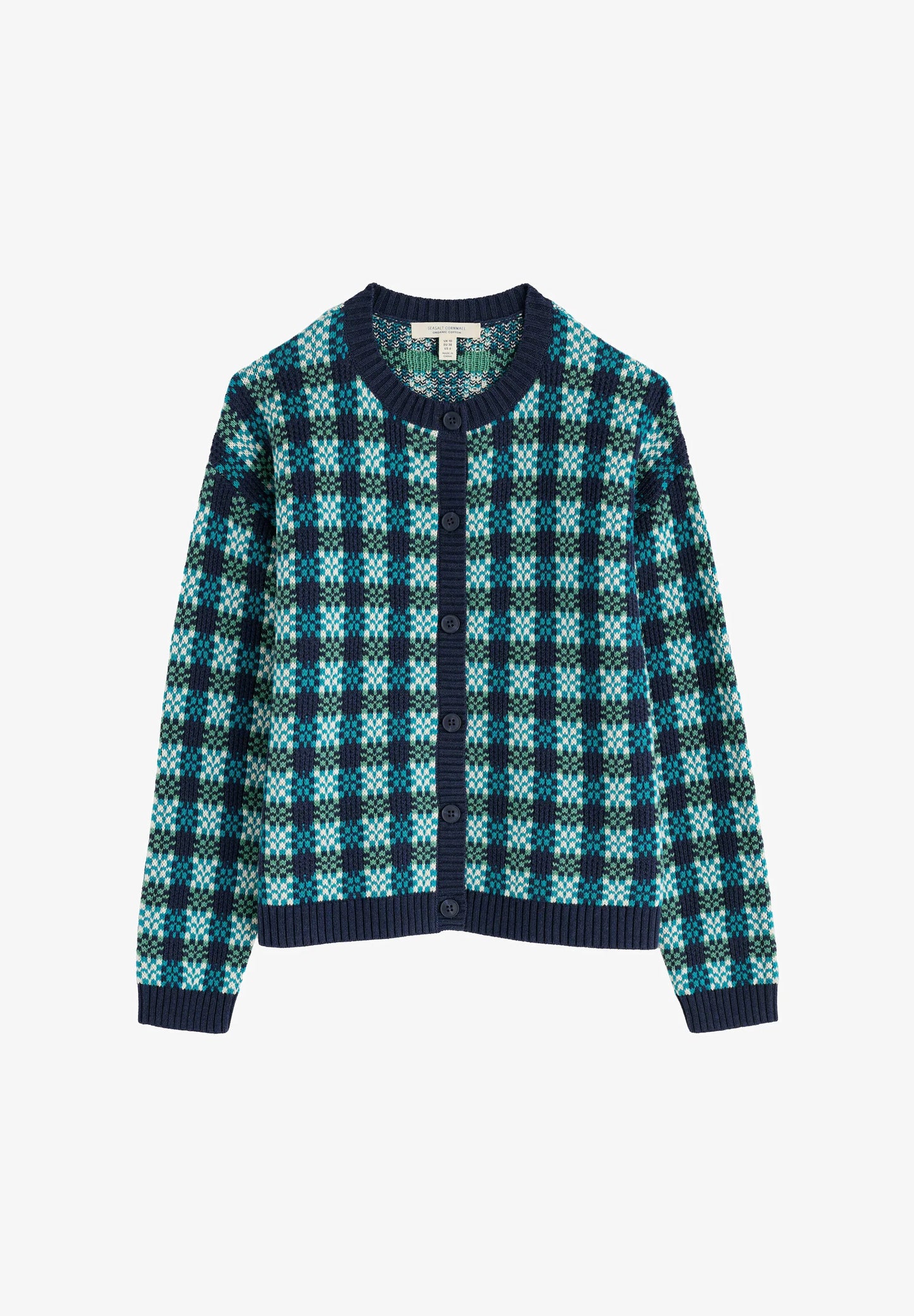Seasalt - Kensa Cardigan - Circlet Martime Emulsion