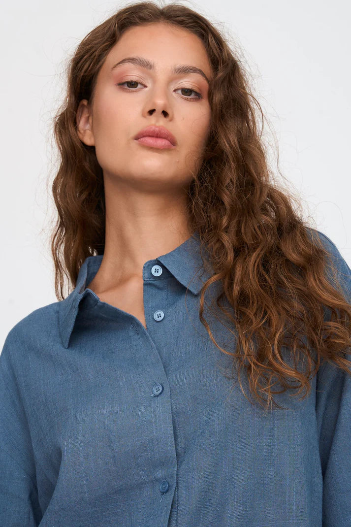 24 Colours - Blouse - Blauw