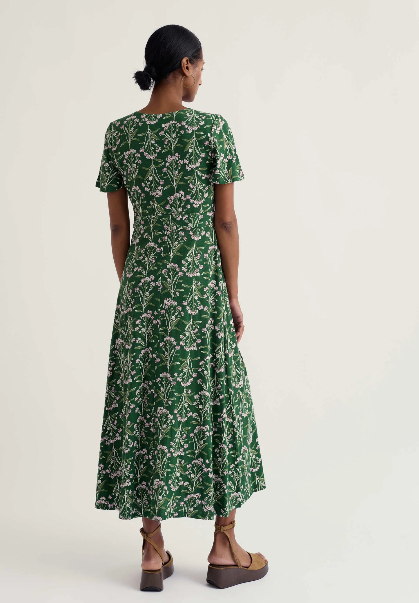 Seasalt - Chateaux dress - Yarrow study Treetop