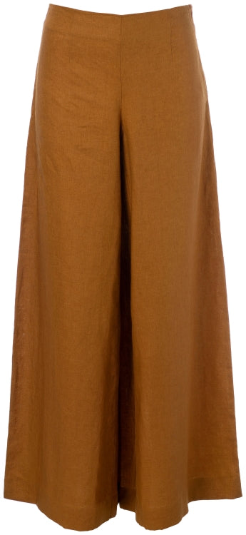 JC Sophie - Maisy trousers - Cumin 100% linnen