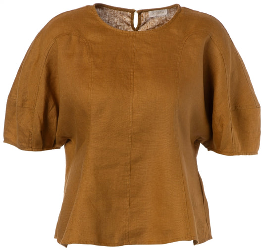 JC Sophie - Miles blouse - Cumin 100%linnen