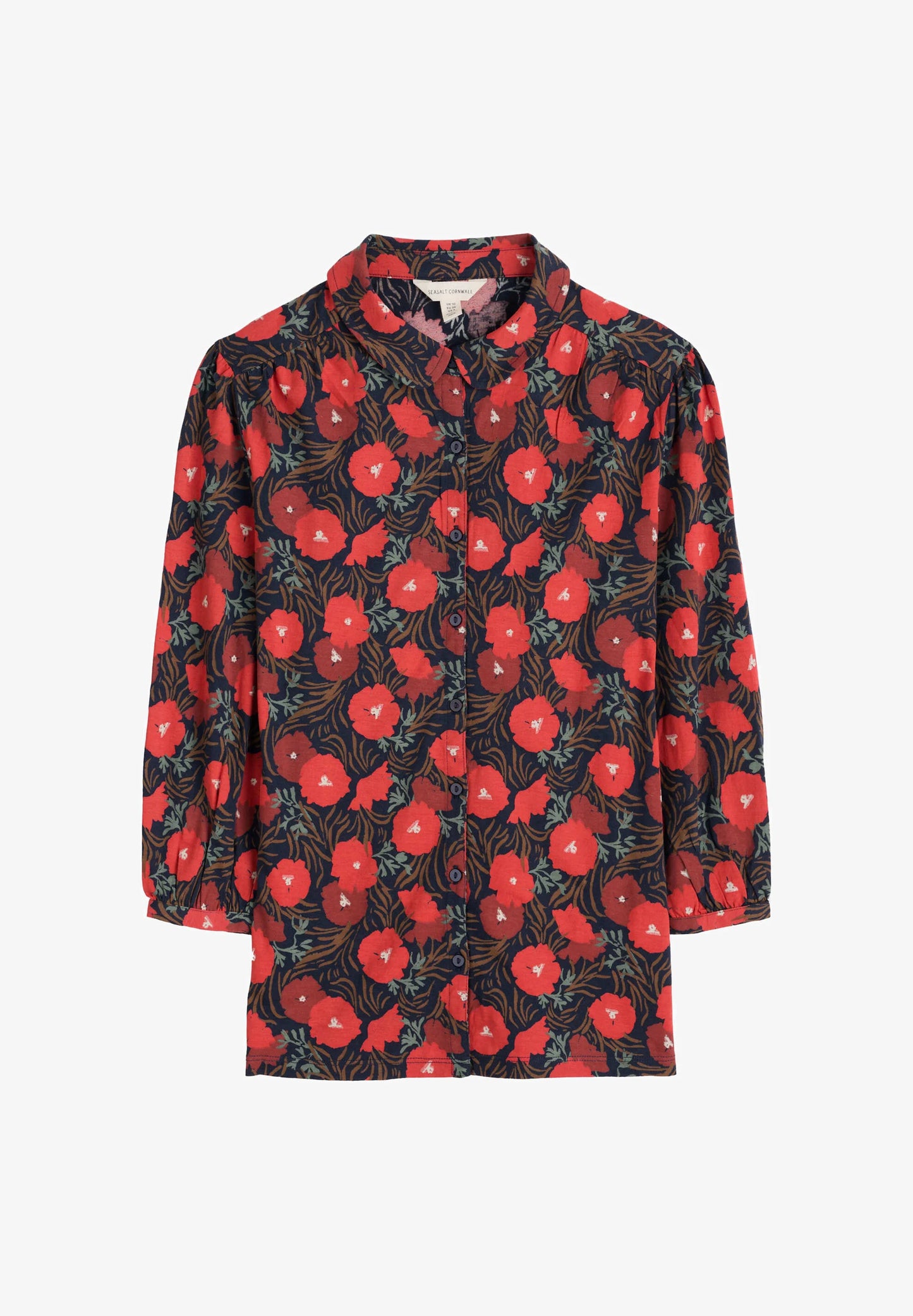 Seasalt - Embrace Shirt - Grass Meadow Maritime