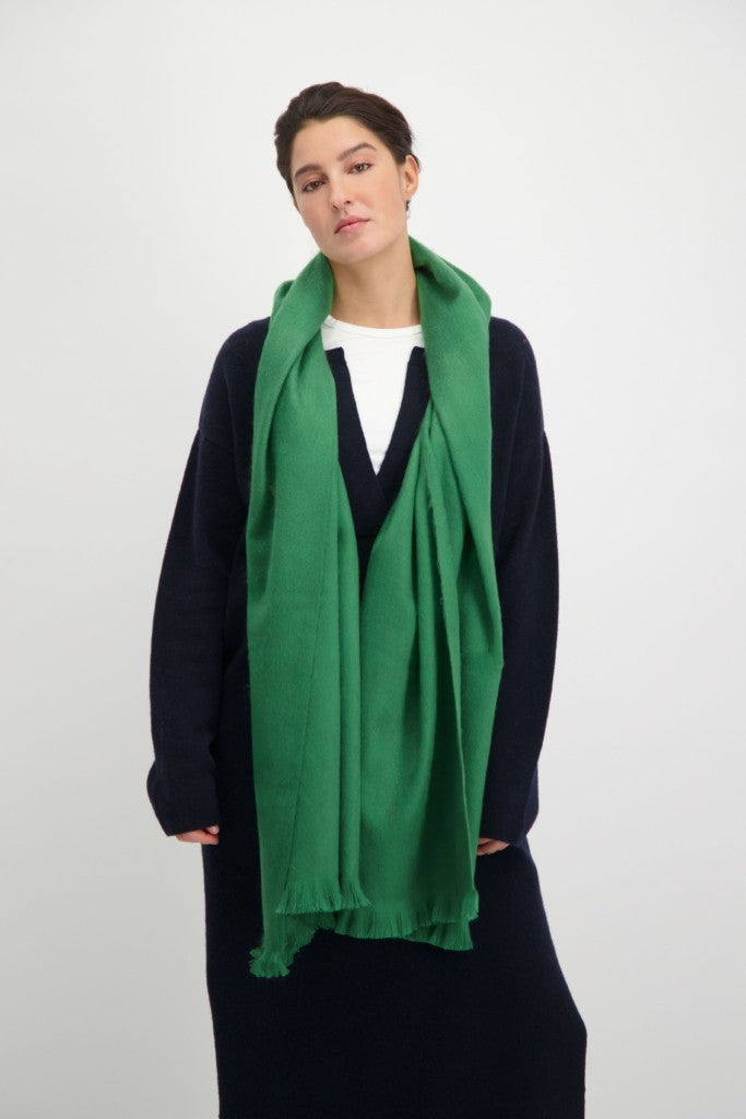 Alpaca Loca - Slim Scarf - Spring green