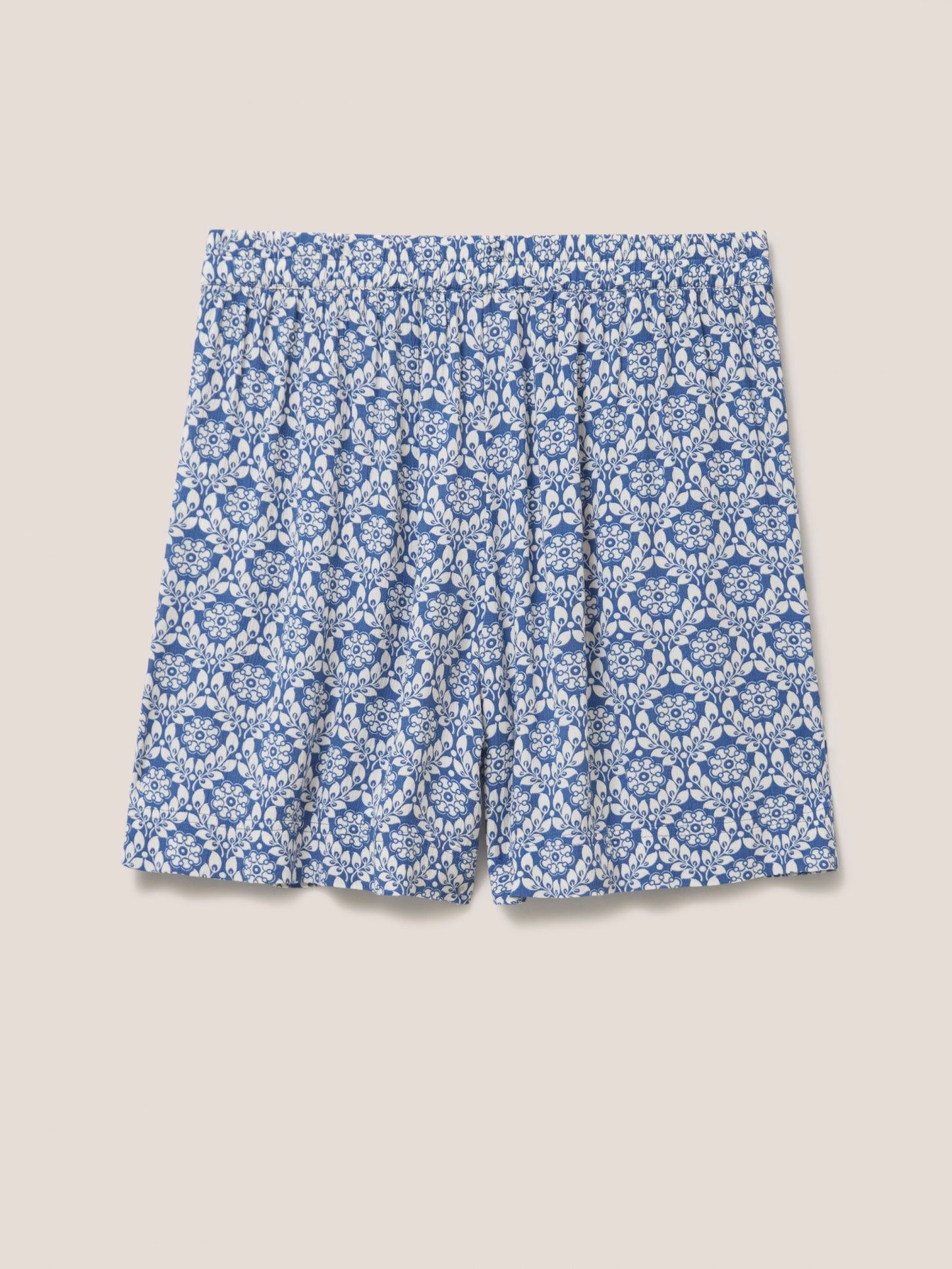 White Stuff - Mathilda Crinkle shorts - Blauw