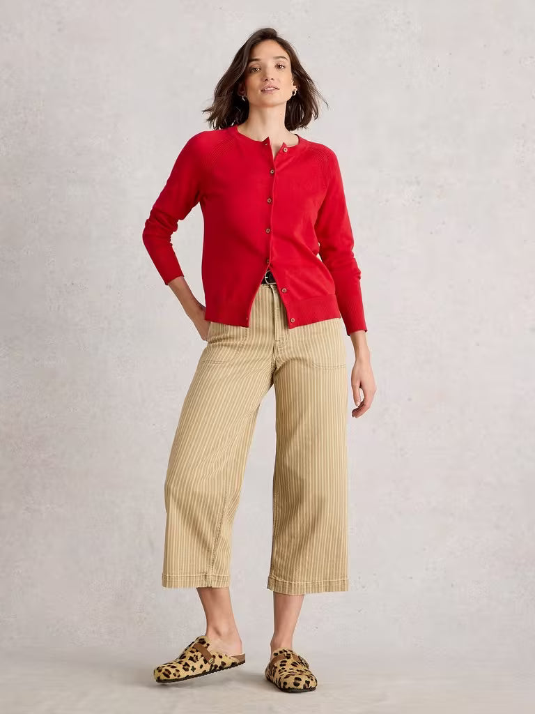 White stuff - Lulu cardi - Mid Red