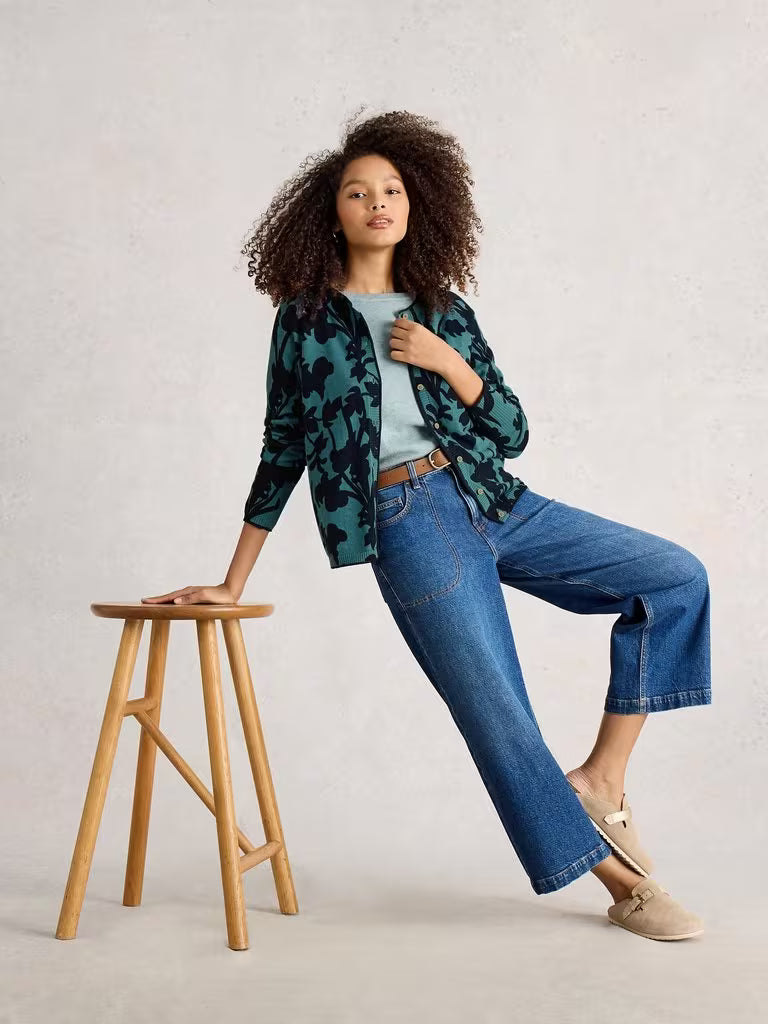 White Stuff - Lulu cardi - Blue print