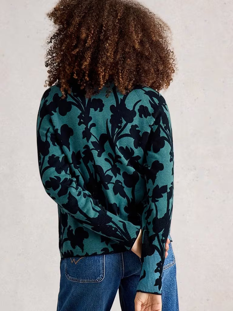 White Stuff - Lulu cardi - Blue print