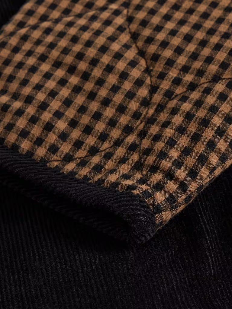 White Stuff - Arden reversible jacket - Black multi