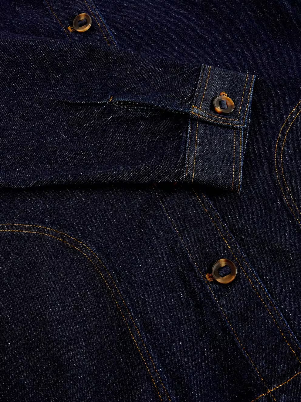 White Stuff - Denim Eden Collared jacket - Dk denim