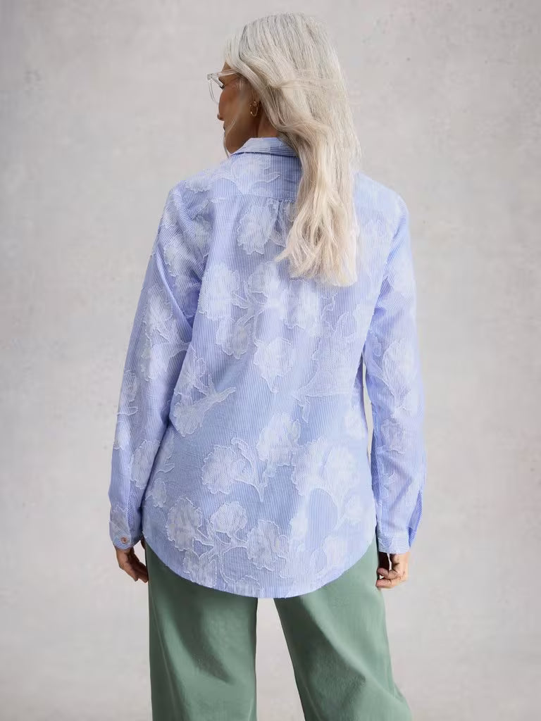 White Stuff - Sophie Jacquard shirt -