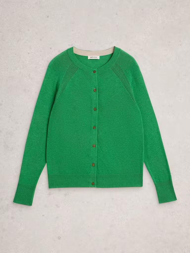White stuff - Lulu cardi - mid green