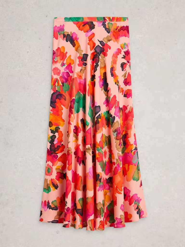 White Stuff - Hope Bias Cut Maxi Skirt