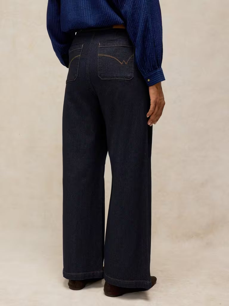 White Stuff - Reese Button Detail Jean - Denim