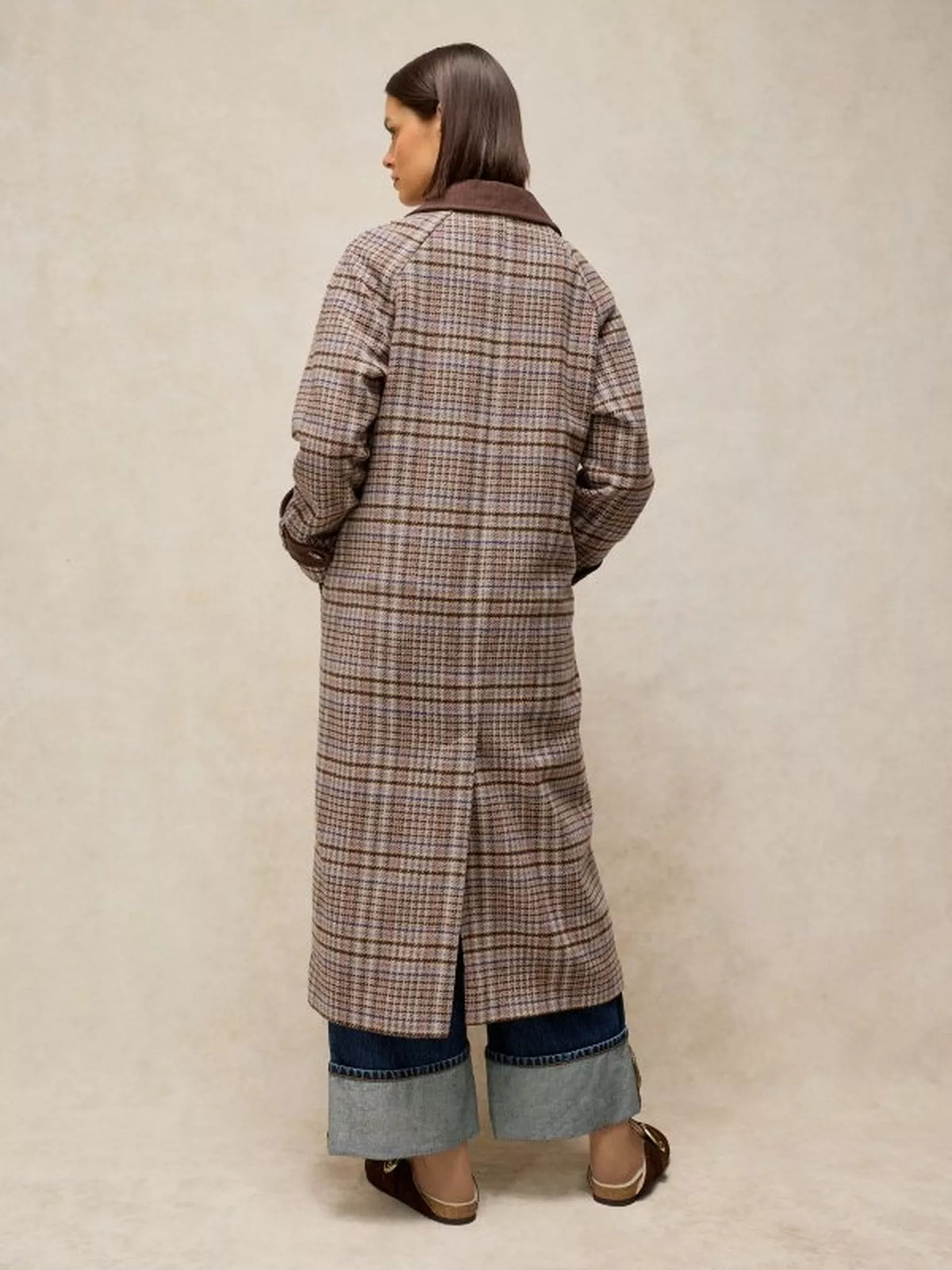 White Stuff - Emmeline check coat