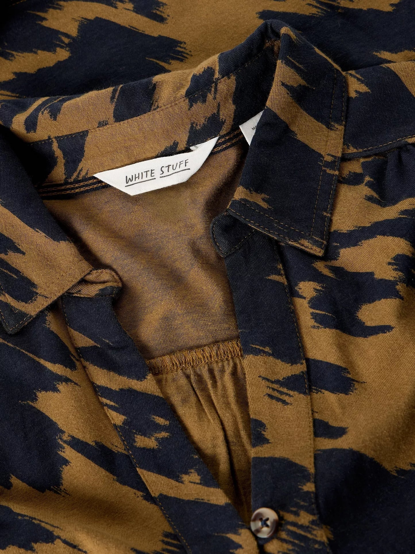 White Stuff - Ronley shirt - green print