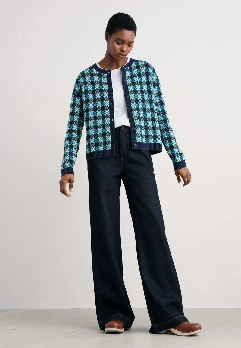 Seasalt - Kensa Cardigan - Circlet Martime Emulsion