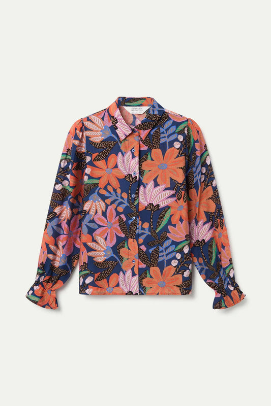 Compania Fantastica - Crepe Shirt - Tigerlily