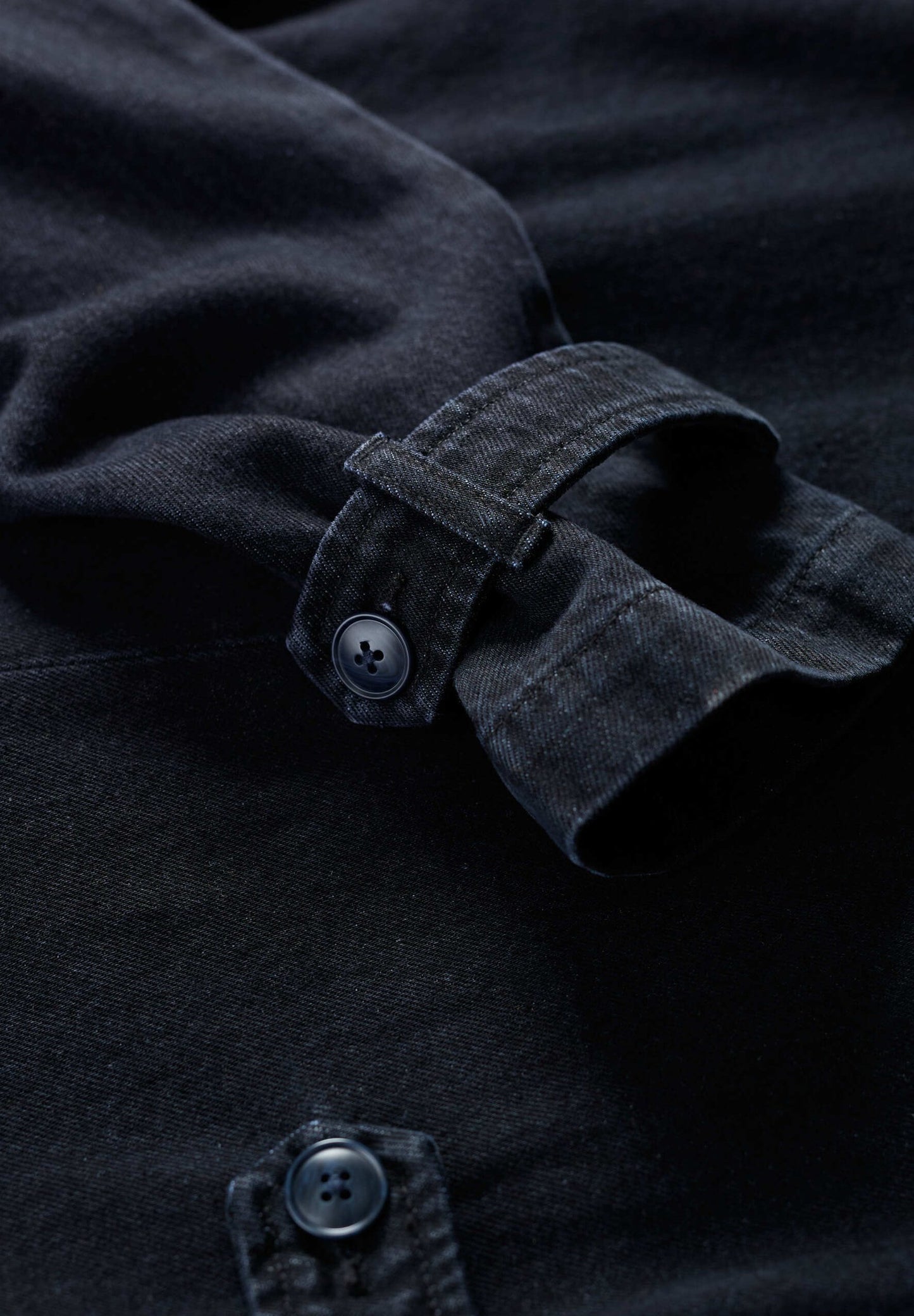 Seasalt - Boscastle Mac - Inkwell Overdye High Twist