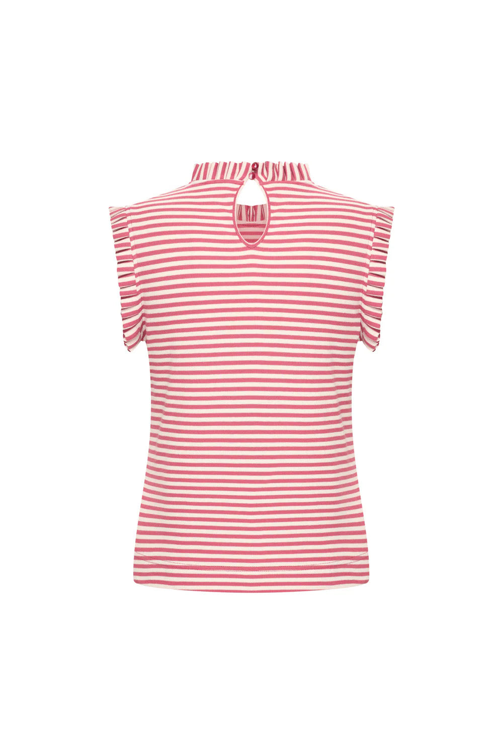 Zilch - Top Ruffle - Two Tone Lipstick