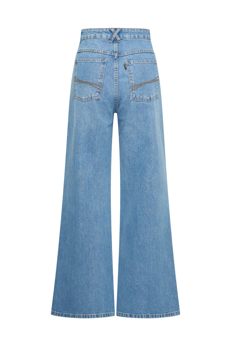 Zilch - Guus - high rise jeans (light blue)