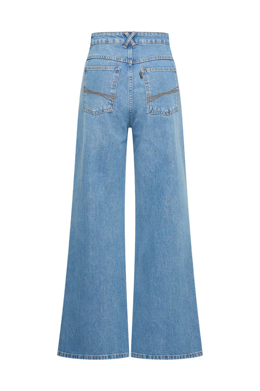 Zilch - Guus - high rise jeans (light blue)