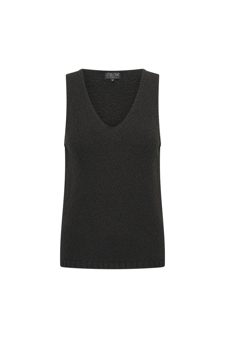 Zilch - Top sleeveless - Black CO10.192