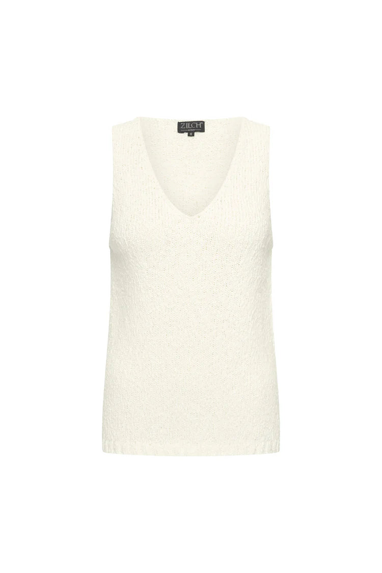 Zilch - Top sleeveless - off white CO10.192