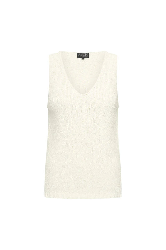 Zilch - Top sleeveless - off white CO10.192