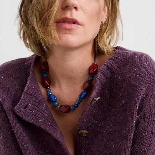 Seasalt - Dawson Pick Cardigan - Grape