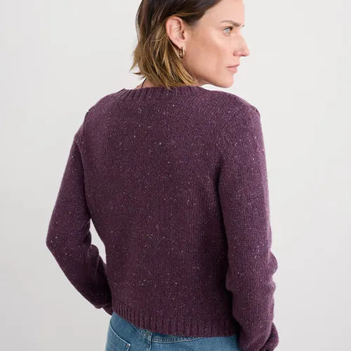 Seasalt - Dawson Pick Cardigan - Grape