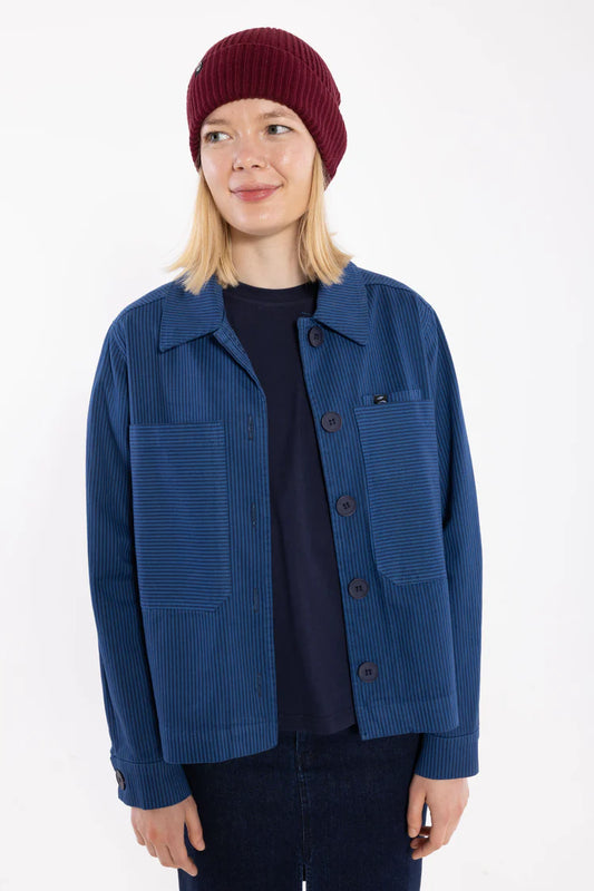 Danefae - Daneprairie Stretch Canvas Jacket - Warm Blue/Dk Navy