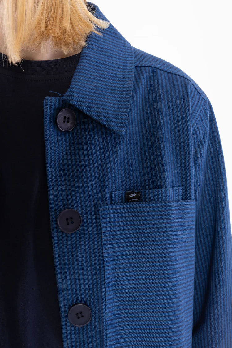 Danefae - Daneprairie Stretch Canvas Jacket - Warm Blue/Dk Navy