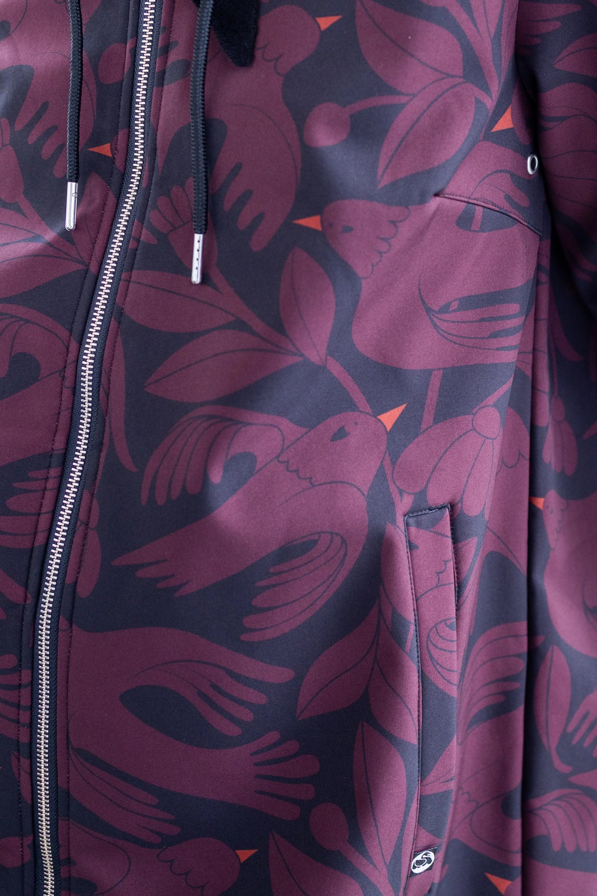 Danefae - Danekarla softshell black/dark wine
