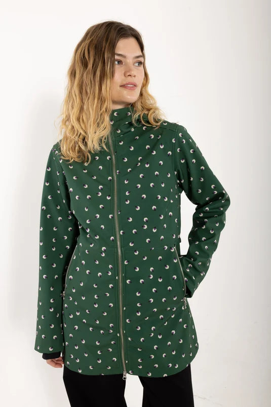 Danefae - Danelandscape Softshell Jacket - Dark Pine