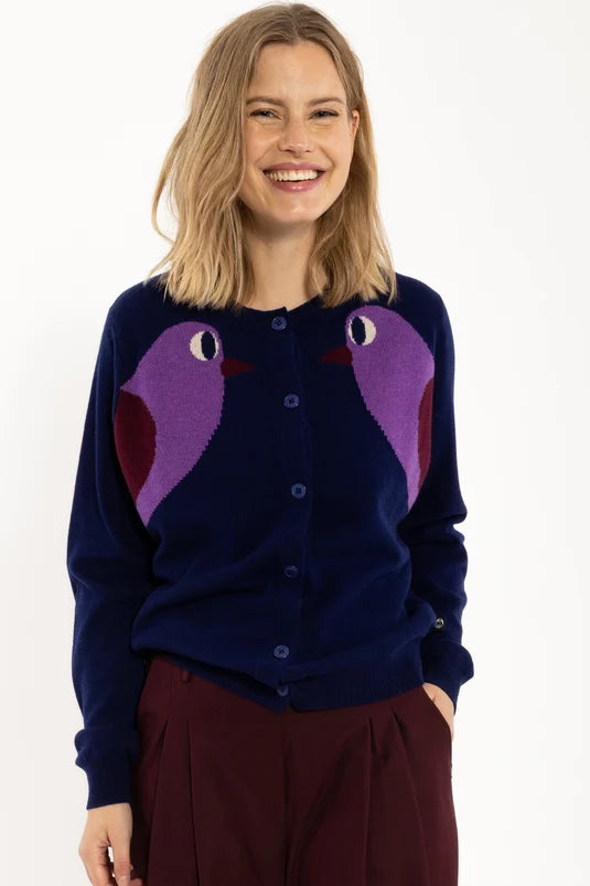 Danefae - Danelife Cardigan - Deep Blue