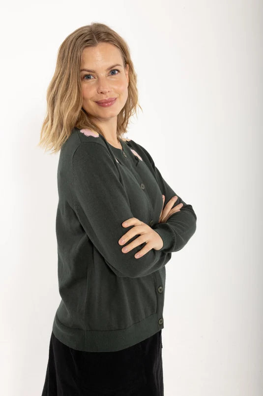 Danefae - Danelife Cardigan - Dark Army