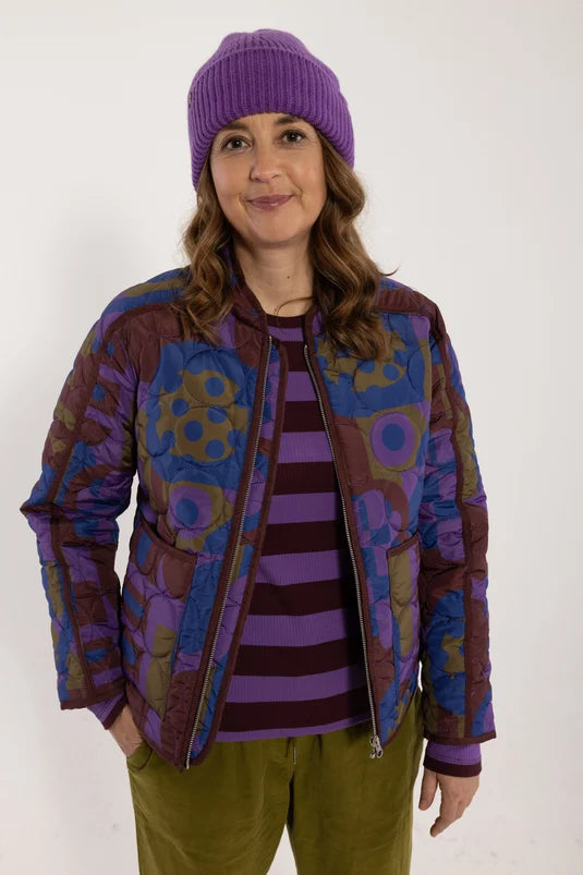 Danefae - Danemaple Thermo Jacket - Purple patchland