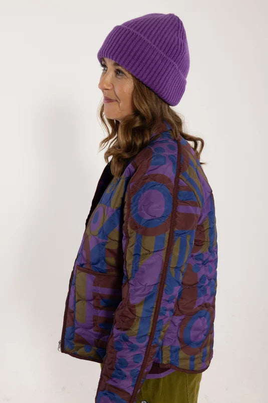Danefae - Danemaple Thermo Jacket - Purple patchland