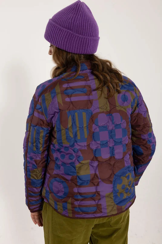 Danefae - Danemaple Thermo Jacket - Purple patchland