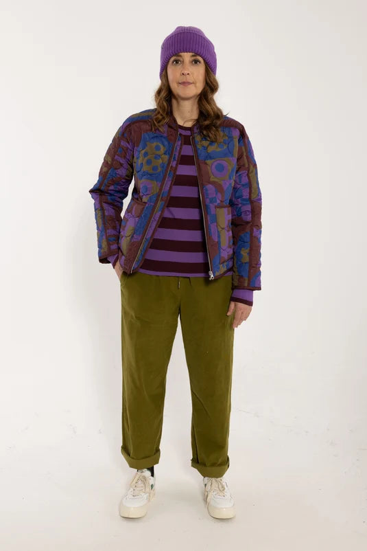Danefae - Danemaple Thermo Jacket - Purple patchland