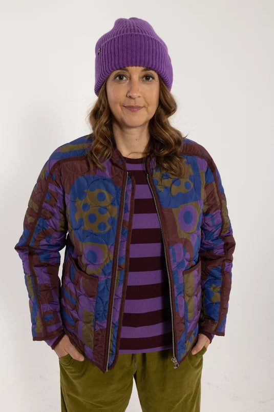 Danefae - Danemaple Thermo Jacket - Purple patchland