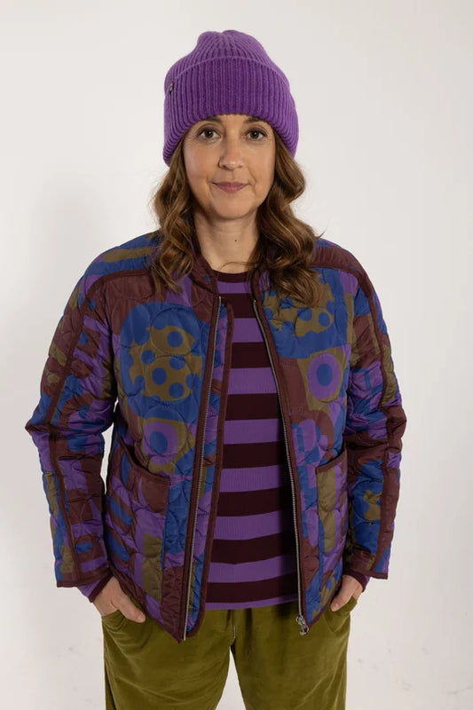 Danefae - Danemaple Thermo Jacket - Purple patchland